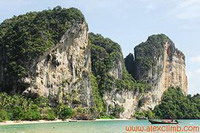 таиланд. полуостров пра нанг (краби). скалолазная программа, совмещённая с экскурсиями