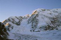 северный центральный кавказ. восхождение на шхару, 5068 м. классический маршрут восхождения на главную вершину с севера по маршруту коккина (по  крабу , 5а)