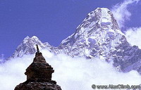 непальские гималаи. восхождение на ама даблам, 6858 м. классический маршрут по юго-западному ребру